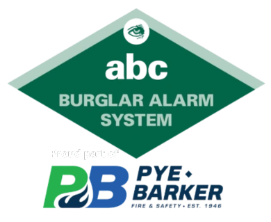ABC burglar alarm system logo