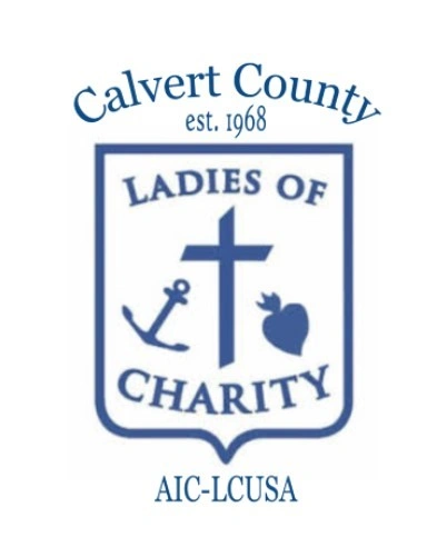 Calvert County Ladies of Charity logo, est. 1968.