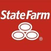 State Farm logo with three ovals.