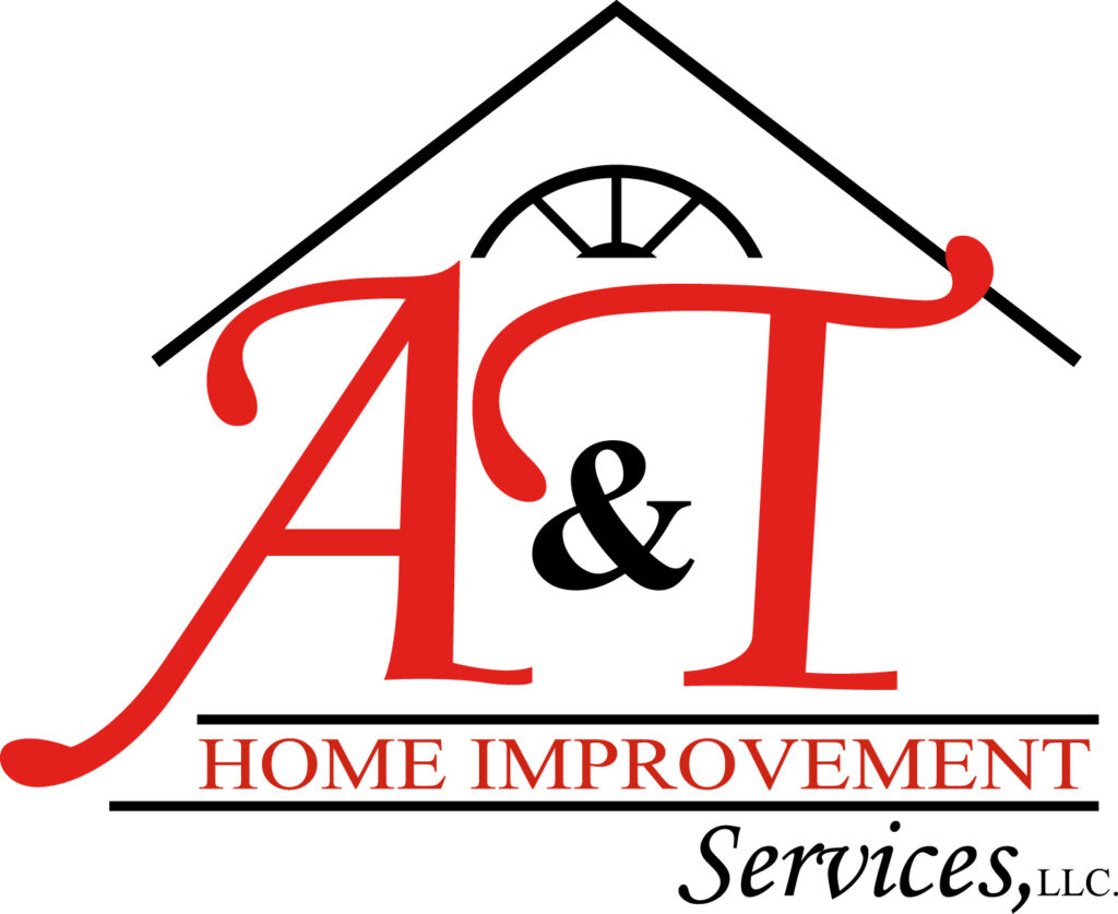 A&T Home Improvement Services logo, house theme