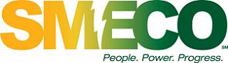 SMECO logo with motto People. Power. Progress.