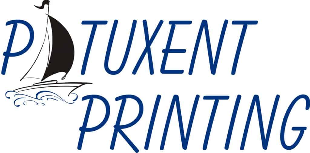 Logo of Patuxent Printing with sailboat